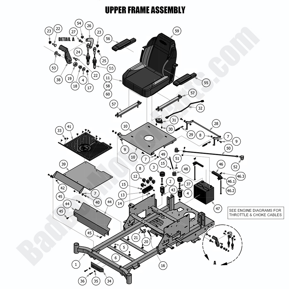 2018 Compact Outlaw - Upper Frame Assembly